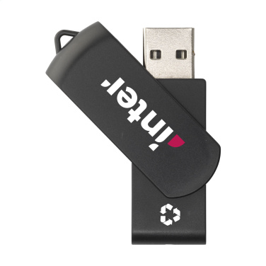 Logotrade Firmengeschenke das Foto: USB Twist Recycle 8 GB