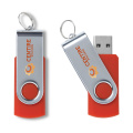 USB Twist ab Lager 8 GB, Rot