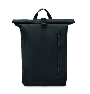 Logotrade Werbeartikel das Foto: Rolltop-Rucksack 390 g/m²