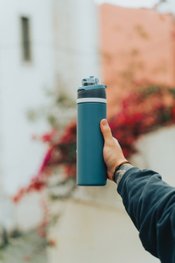 Logotrade Werbegeschenke das Foto: Omni Sip verschließbare Flasche aus RCS-reSteel, 700ml