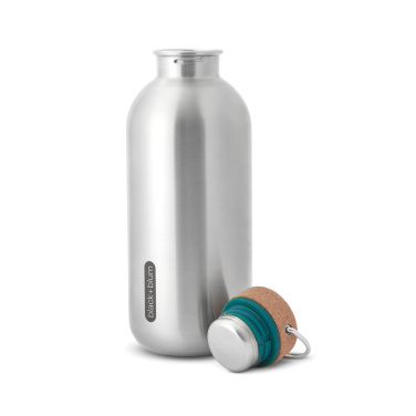 Logotrade Werbeartikel das Foto: Black+Blum Stahl-Wasserflasche 600ml