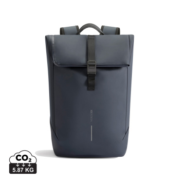 Logotrade Werbegeschenke das Foto: Urban wasserabweisender Flap-Top Rucksack