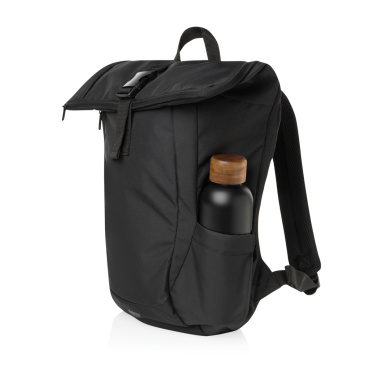 Logotrade Firmengeschenke das Foto: Swiss Peak Aware™ RPET Leonard 15,6"-Laptop-Rucksack