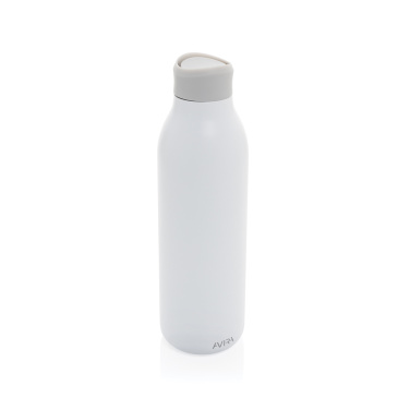 Logotrade Werbeartikel das Foto: Avira Alok 600ml Wasserflasche aus RCS rec. 360 Stahl