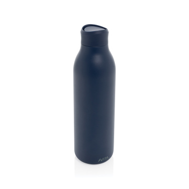 Logotrade Werbegeschenke das Foto: Avira Alok 600ml Wasserflasche aus RCS rec. 360 Stahl