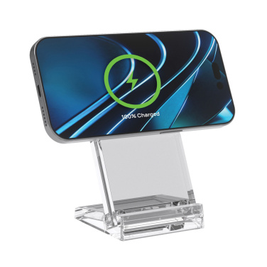 Logotrade Firmengeschenke das Foto: Magcharge 15W magnetische Wireless-Charging-Stand