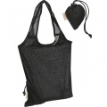 Tasche aus recycelter Baumwolle Modena, Schwarz