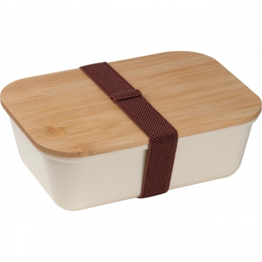 Logotrade werbemittel das Foto: Set Lunchbox mit Edelstahlflasche Toronto
