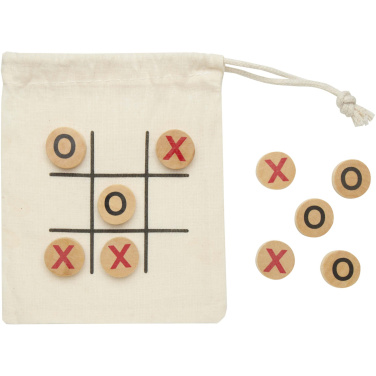Logotrade Logogeschenke das Foto: Whorl Tic-Tac-Toe Spiel aus Holz