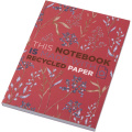 Novella Austen A5 Softcover Notizbuch aus Recyclingmaterial – 100 Blatt, Rot