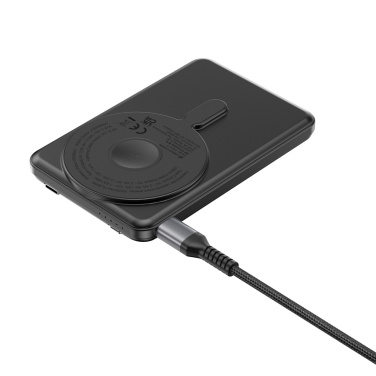 Logotrade Logogeschenke das Foto: Urban Vitamin Redwood 5-in-1 5.000mAh 20W PD magn. Powerbank