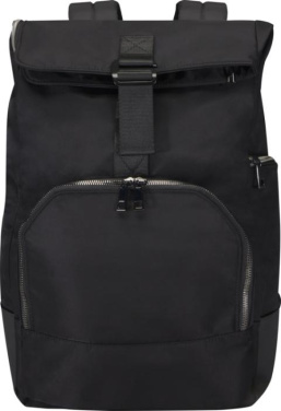 Logotrade werbemittel das Foto: Rhine 15" Rolltop-Rucksack aus recyceltem GRS-Material 18 L