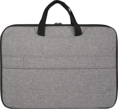 Logotrade Geschäftsgeschenke das Foto: Libra 2-in-1-Laptoptasche aus recyceltem GRS-Material 3 L