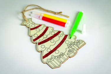 Logotrade Geschäftsgeschenke das Foto: Weihnachtsschmuck Tanne