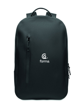 Logotrade werbemittel das Foto: Laptop-Rucksack 300D RPET