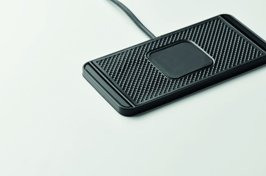 Logotrade Geschäftsgeschenke das Foto: Kabelloses Kfz-Ladepad 15W