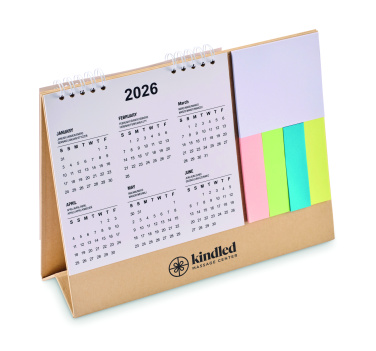Logotrade werbemittel das Foto: Tischkalender mit Memoblock