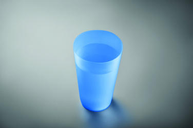 Logotrade Geschäftsgeschenke das Foto: Wiederverwendbarer Becher 500ml