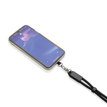 Logotrade Firmengeschenke das Foto: LoopAmp 60W Handgelenksband für Smartphones aus RCS rPET