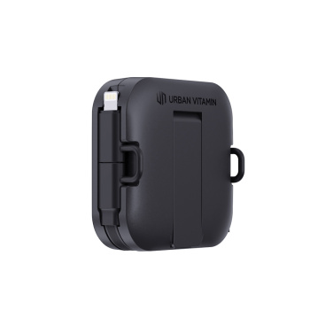Logotrade Firmengeschenke das Foto: Urban Vitamin San Jose 100W-Halter mit einziehbarem Kabel