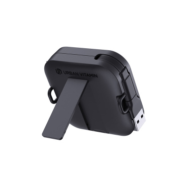 Logotrade Logogeschenke das Foto: Urban Vitamin San Jose 100W-Halter mit einziehbarem Kabel