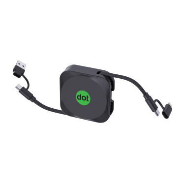 Logotrade Logogeschenke das Foto: Urban Vitamin San Jose 100W-Halter mit einziehbarem Kabel
