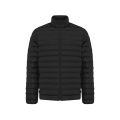 IQONIQ Maiko Herren Steppjacke aus recyceltem Polyester, Schwarz