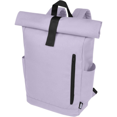 Logotrade Logogeschenke das Foto: Byron 15,6" GRS RPET Roll-Top Rucksack 18 L
