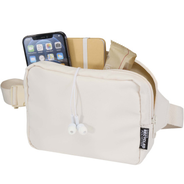 Logotrade Werbeartikel das Foto: Trip Aware™ Recycelte Reisetasche mit Schultergurt 1 L