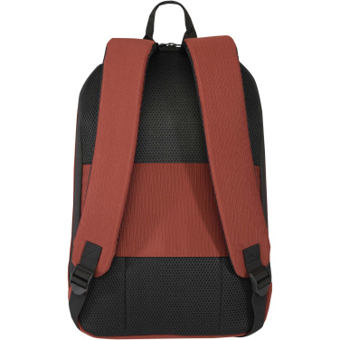 Logotrade Werbeartikel das Foto: Luma 15" GRS Laptop-Rucksack aus recyceltem Material mit Diebstahlschutz 10L
