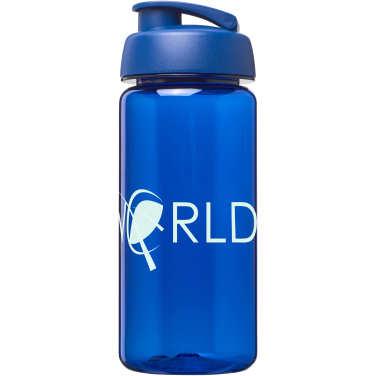 Logotrade Werbegeschenke das Foto: H2O Active® Octave Tritan™ 600 ml Sportflasche mit Klappdeckel