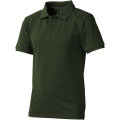 Calgary Poloshirt für Kinder, Armeegrün