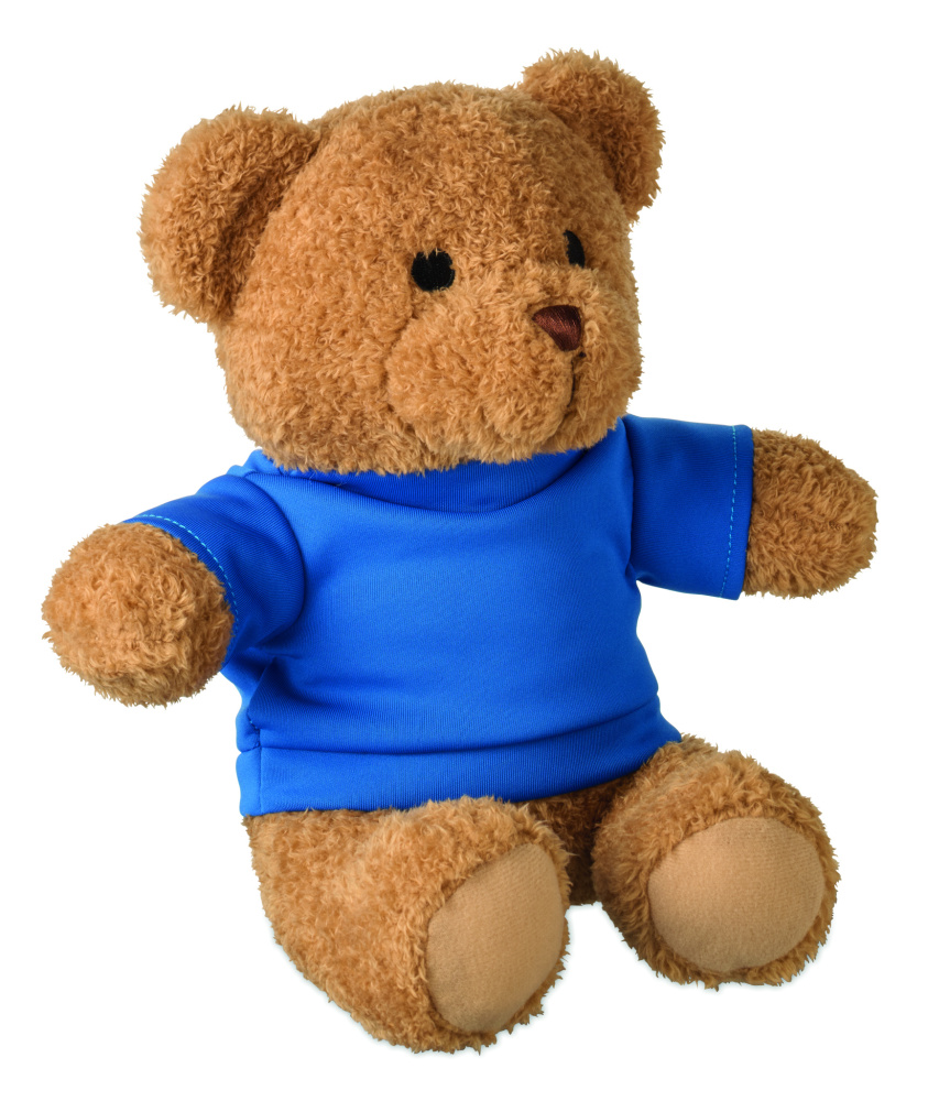 Logotrade Werbegeschenke das Foto: Teddybär mit T-Shirt 23cm