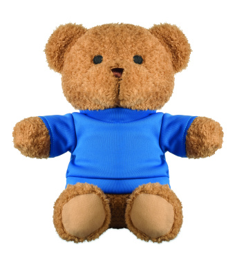 Logotrade Logogeschenke das Foto: Teddybär mit T-Shirt 23cm