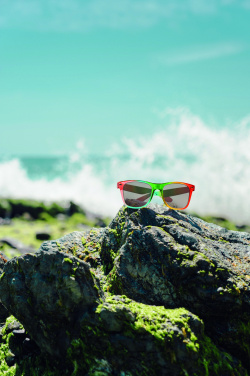 Logotrade Firmengeschenke das Foto: Regenbogen Sonnenbrille UV400