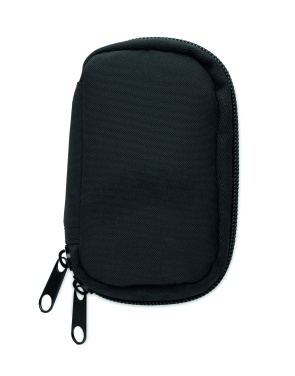 Logotrade Geschäftsgeschenke das Foto: Schlüsseletui 300D RPET