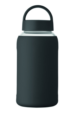 Logotrade Firmengeschenke das Foto: Flasche Borosilikatglas 600ml