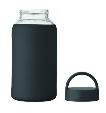 Logotrade Werbegeschenke das Foto: Flasche Borosilikatglas 600ml