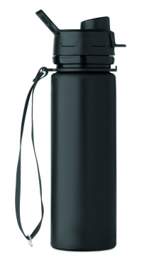 Logotrade werbemittel das Foto: Faltbare Sportflasche Silikon