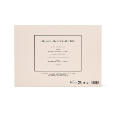 Logotrade Firmengeschenke das Foto: VINGA x TGL Körperpflege-Geschenkset