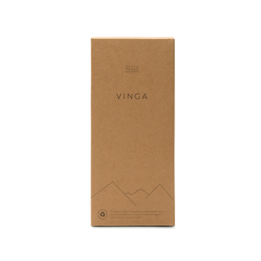Logotrade Werbeartikel das Foto: VINGA Parks Flasche aus RCS rec. Stainless-Steel, 400ml