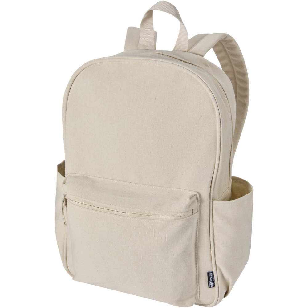 Logotrade Geschäftsgeschenke das Foto: Recanvas 15,6” GRS recycelter City-Rucksack 16L