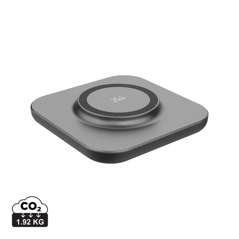 Logotrade Logogeschenke das Foto: Quantum Ultra-Fast 25W magnetisches Wireless-Charging-Pad