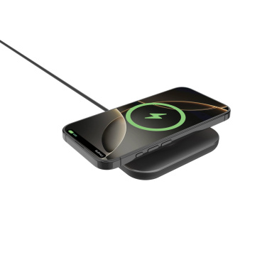 Logotrade Geschäftsgeschenke das Foto: Quantum Ultra-Fast 25W magnetisches Wireless-Charging-Pad
