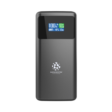 Logotrade Werbeartikel das Foto: Quantum RCS Ultra-Fast 45W 10.000mAh Powerbank mit Display