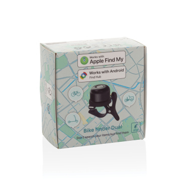 Logotrade Firmengeschenke das Foto: Bikefinder Dual RCS Fahrradklingel mit weltweiter Ortung