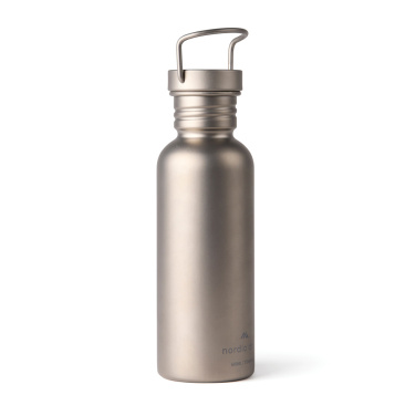 Logotrade Logogeschenke das Foto: Nordic Drift Trail Ultraleichte Titan-Wasserflasche 600ml