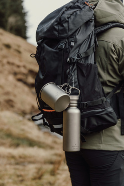 Logotrade Firmengeschenke das Foto: Nordic Drift Trail Ultraleichte Titan-Wasserflasche 600ml