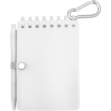 Logotrade Logogeschenke das Foto: Lig Mini Recyceltes Outdoor-Softcover Notizbuch und Kugelschreiber Set (schwarze Mine)