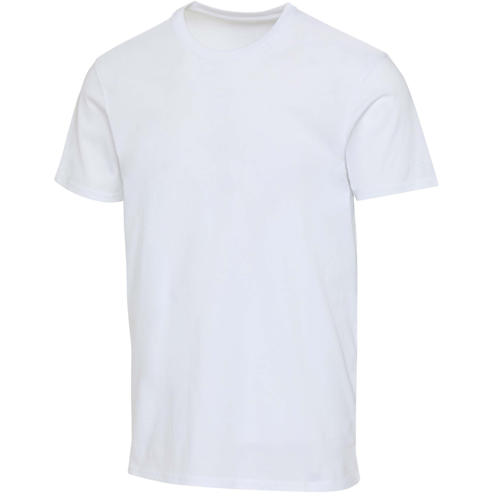 Logotrade Firmengeschenke das Foto: Azurite Kurzärmeliges T-Shirt aus 160 g/m² Bio Baumwolle (OCS), unisex
